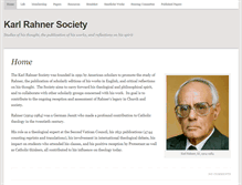 Tablet Screenshot of karlrahnersociety.com